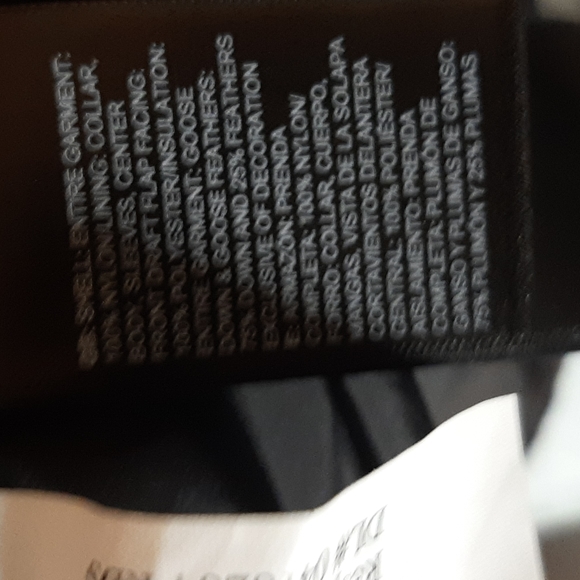 ★SOLD★ The North Face ☆ Women's LG Down Certified Black Jacket NWOT - Picture 10 of 15